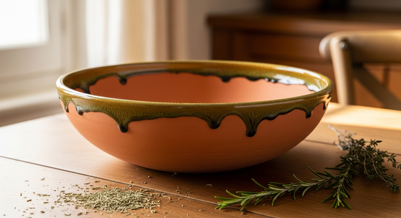 Provençal Terracotta Bowl